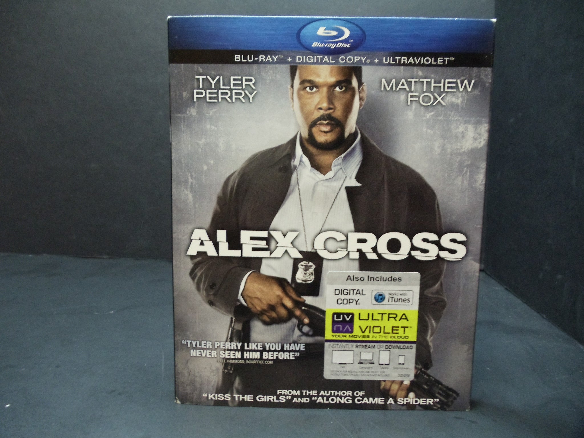 Alex Cross (2013) Blu-ray - Crime Thriller Movie Starring Tyler Perry - Perfect for Home Theater & Movie Night Entertainment