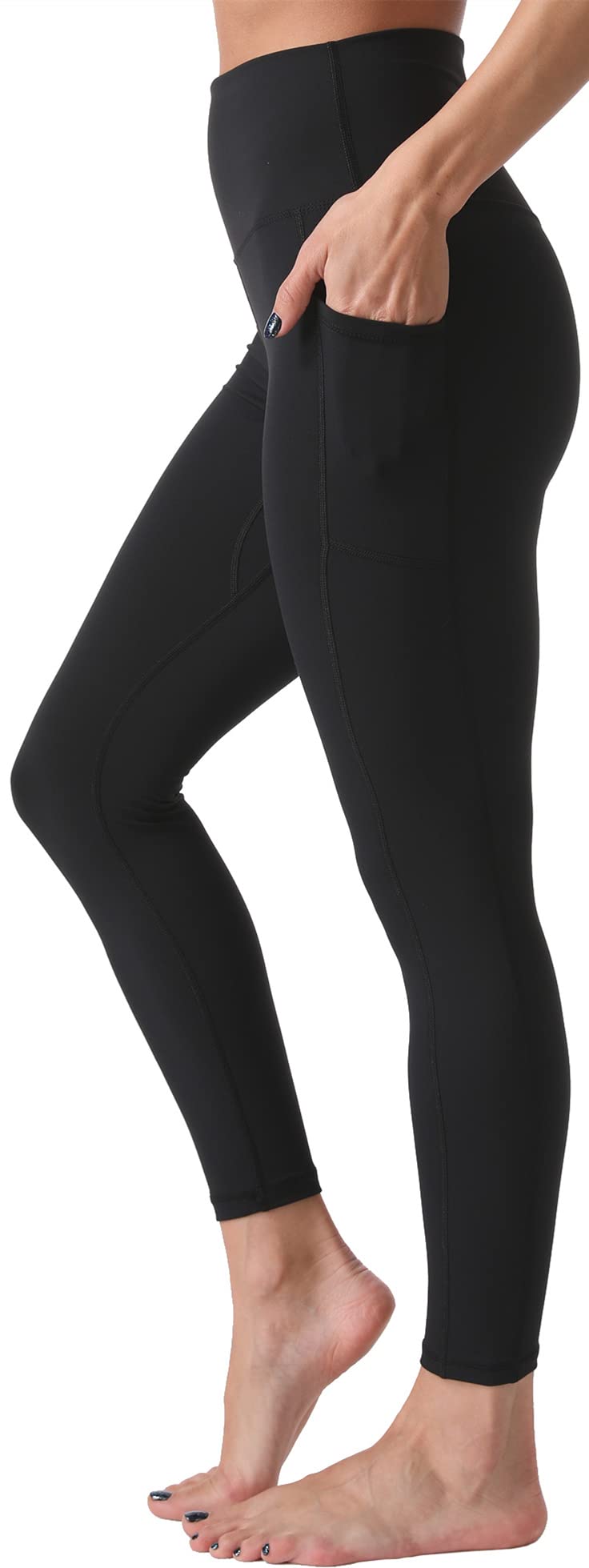 Sunzel Women's High Waist Tummy Control Workout Leggings - Yoga, Running & Gym Fitness Compression Pants