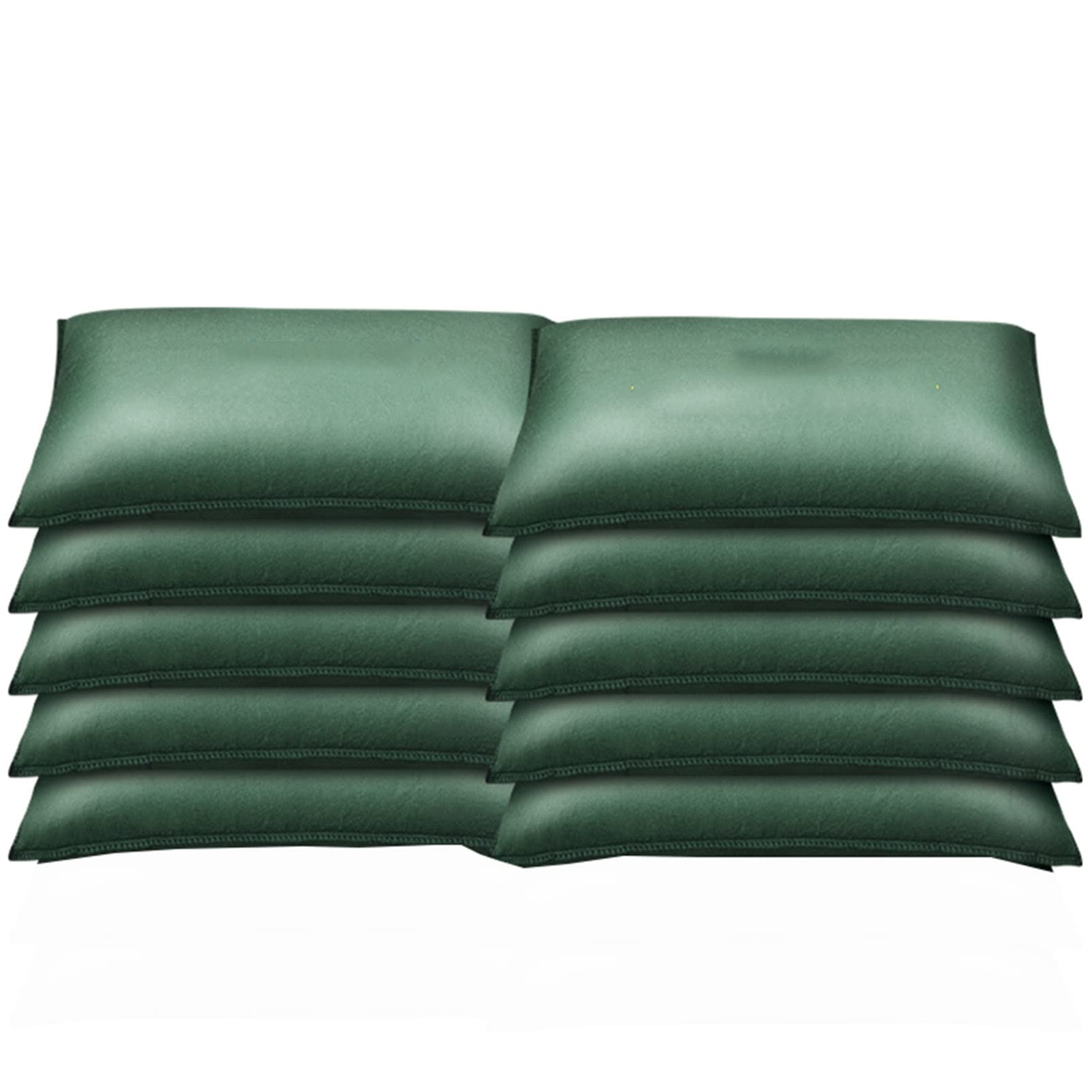 Flood Barrier Sandbags - Empty Water Barrier Sand Bags for Garage, Reusable Absorbent Flood Mats - Emergency Flood Protection for Home, Basement & Driveway (Perfect for Storms, Heavy Rain & Water Leaks)