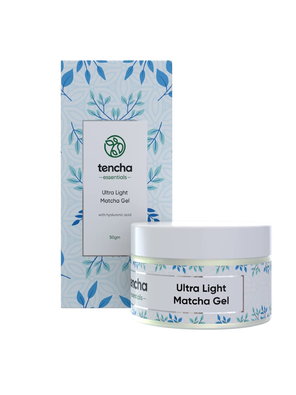 Ultra Light Matcha Gel with Hyaluronic Acid | 50g Hydrating Face Moisturizer | Day & Night Cream for All Skin Types | Perfect for Dry, Oily & Sensitive Skin | Use for Daily Skincare Routine & Makeup Prep