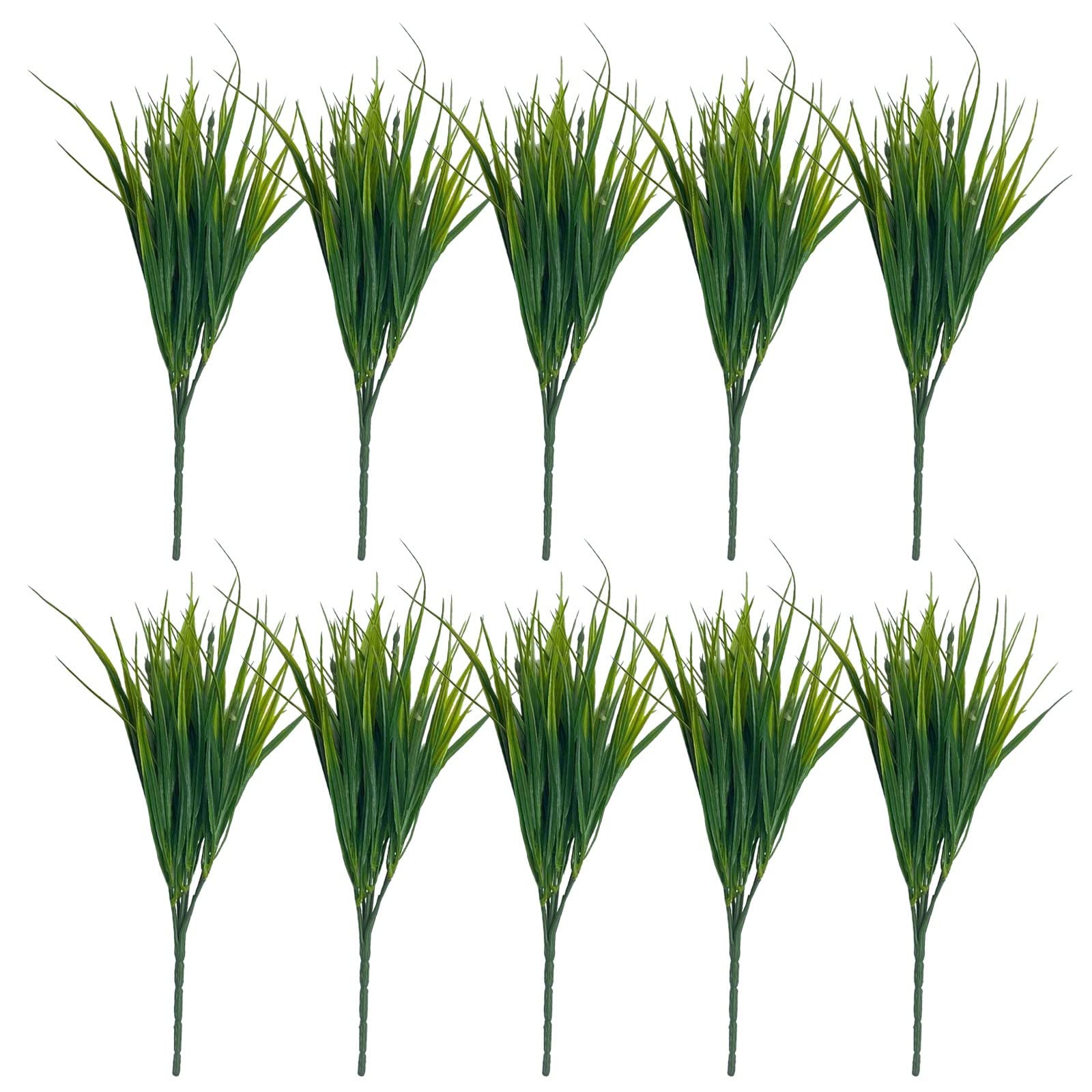 10PC Artificial Realistic Latex Flowers Bouquet - Fake Plants for Wall Decor, Bridal Wedding, Home & Office Decoration - Hanging Floral Arrangement for Parties, Events & Indoor Spaces