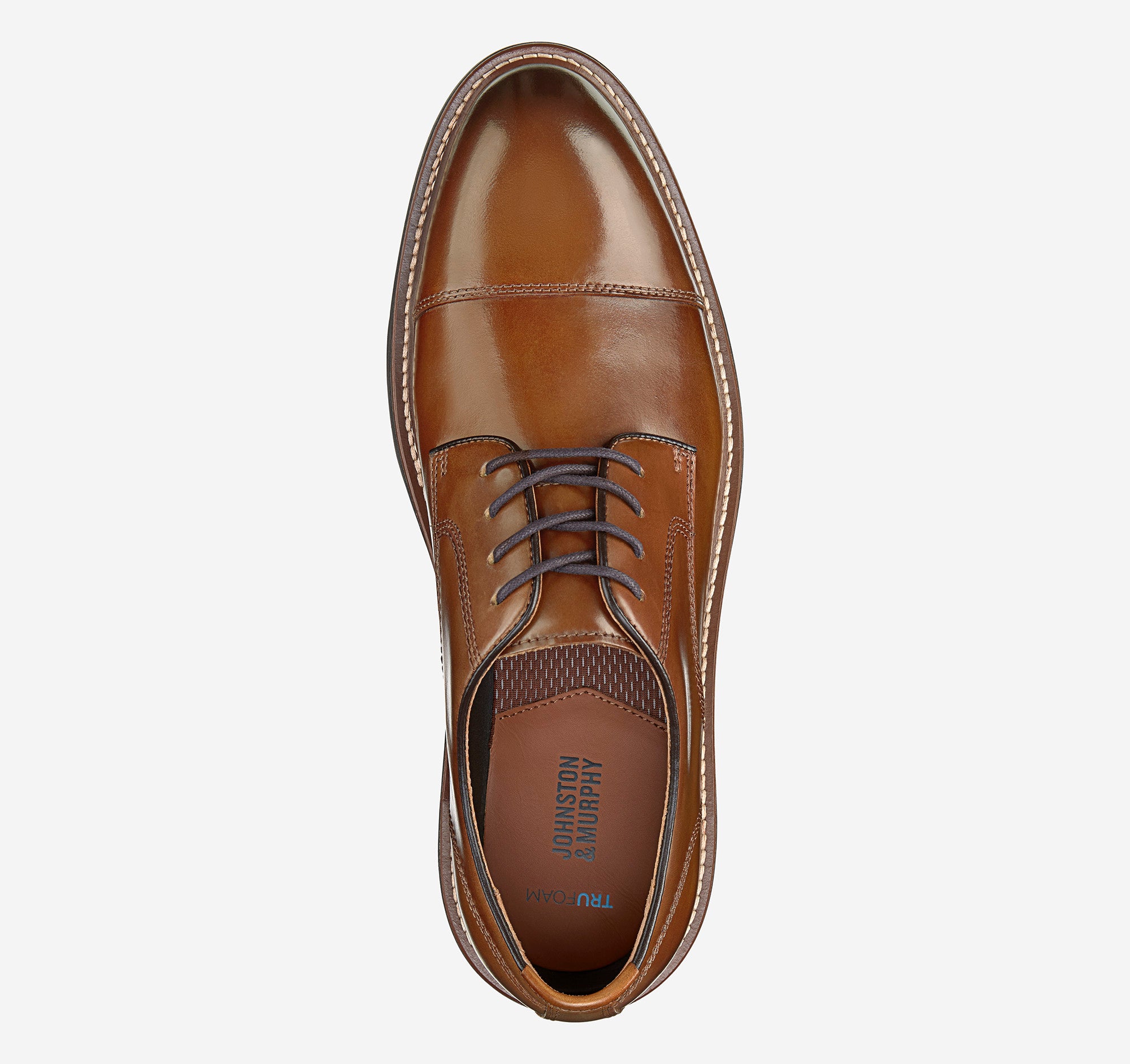 Upton Cap Toe Oxford Dress Shoes for Men - Classic Formal Business & Wedding Leather Shoes - Perfect for Office, Parties & Special Occasions