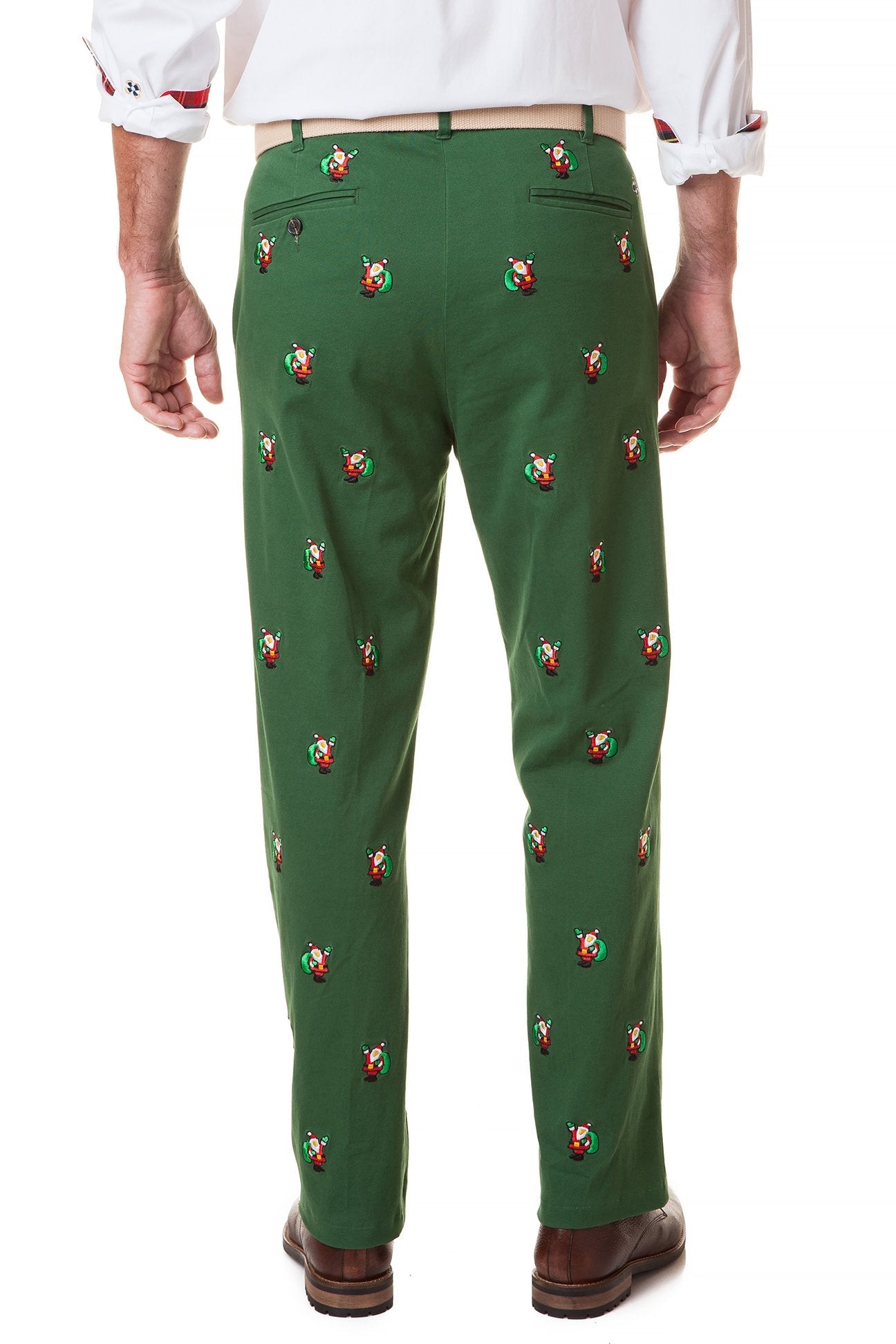 Stretch Twill Hunter Harbor Pant with Santa - Comfortable & Stylish Casual Pants for Outdoor Adventures and Holiday Gatherings