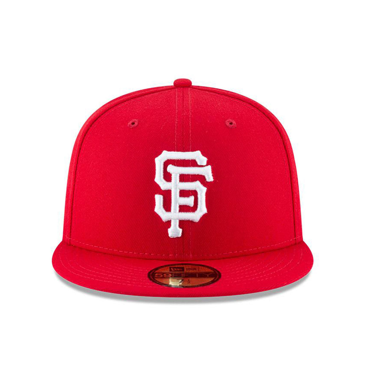 New Era 59Fifty San Francisco Giants MLB Fitted Baseball Cap - Red & White Team Colors - Adjustable Snapback Hat for Men & Women - Perfect for Games, Fan Gear & Streetwear Fashion