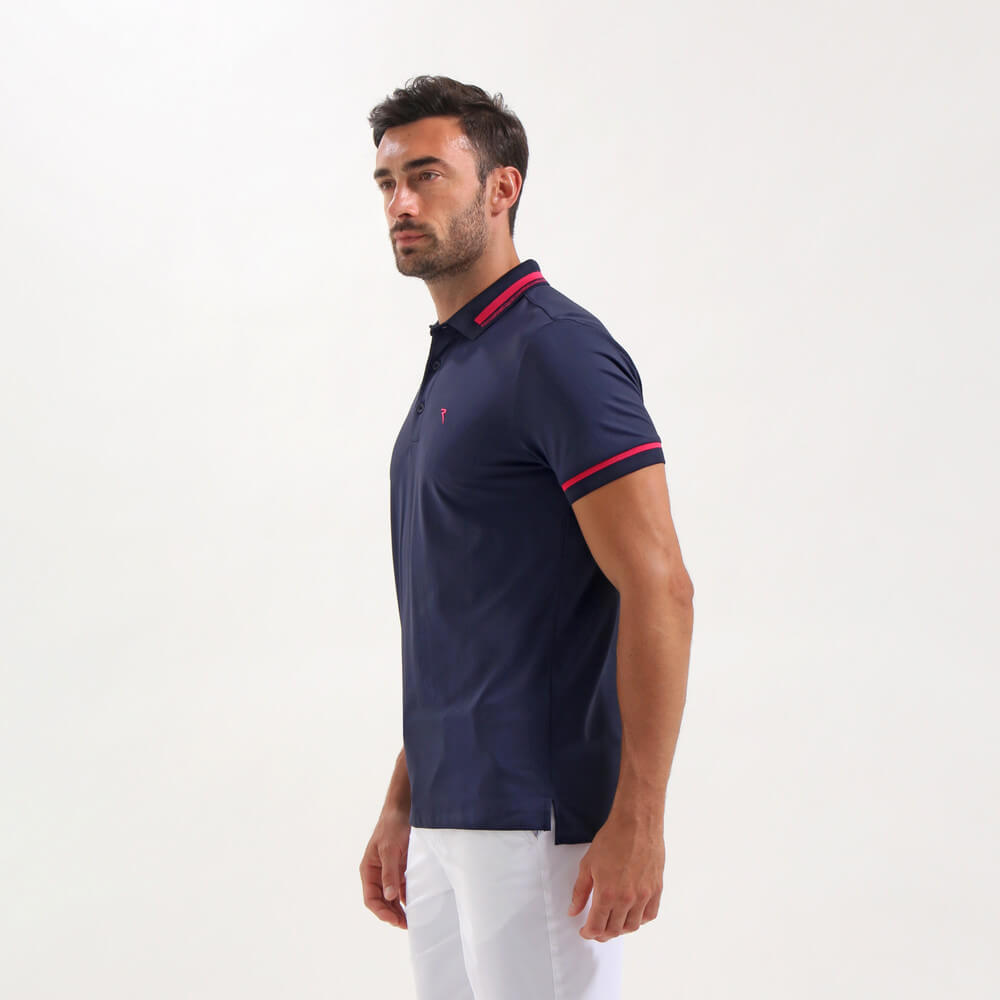 Stretch Pique Polo Shirt for Men - Breathable & Comfortable - Final Sale - Perfect for Golf, Business Casual & Everyday Wear