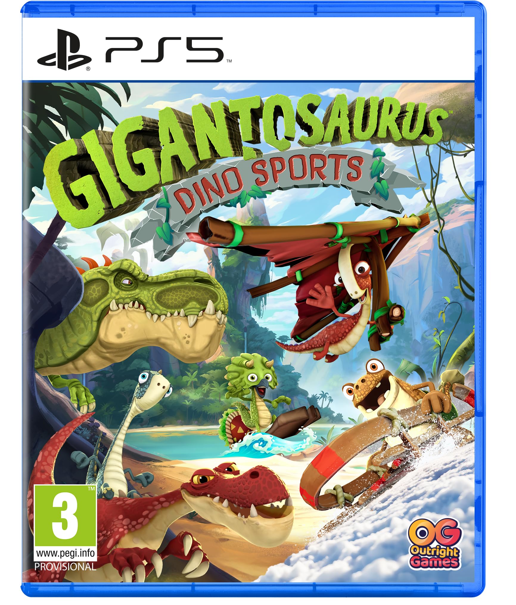 Gigantosaurus: Dino Sports Game for PS5 - Fun Dinosaur Adventure & Multiplayer Sports for Kids & Family Game Night