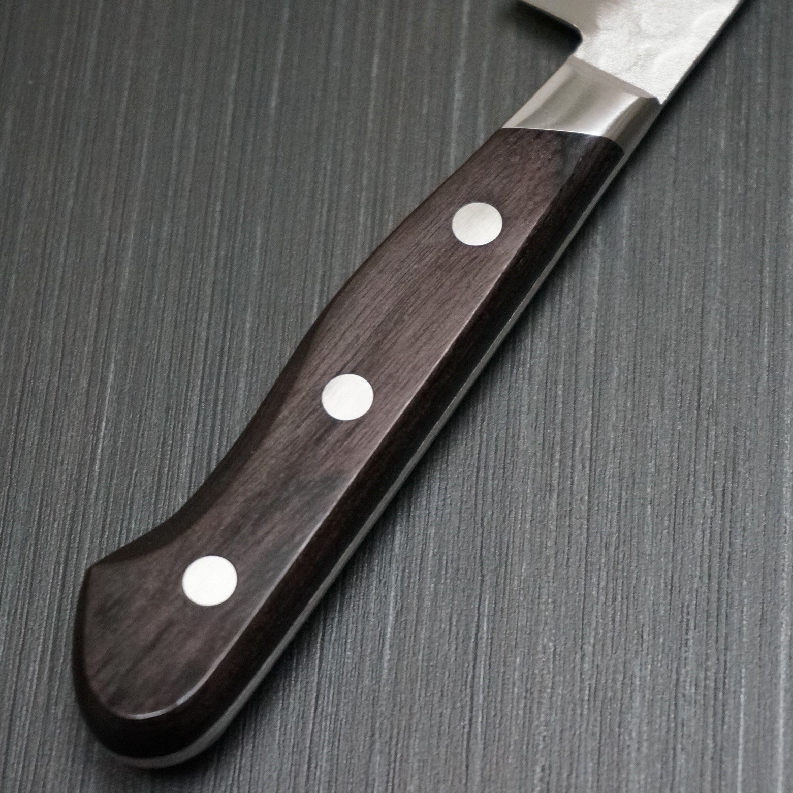 Kanetsune Seki Nashiji Hammered Blue Steel AOGAMI #2 Petty Utility Knife 135mm KC 924 - Premium Japanese Kitchen Knife for Slicing, Peeling & Precision Cutting - Perfect for Chefs & Home Cooking