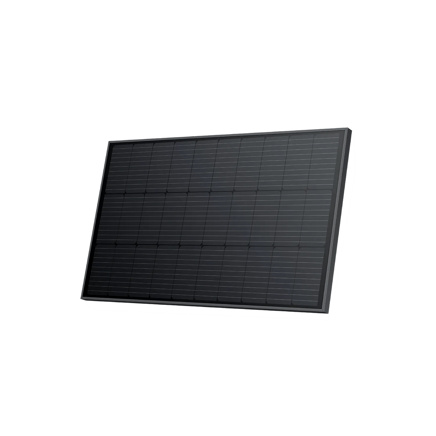 2 x EcoFlow 100W Rigid Solar Panels with Mounting Feet - Portable Solar Charging Kit for RV, Boat, Camping & Off-Grid Power Supply