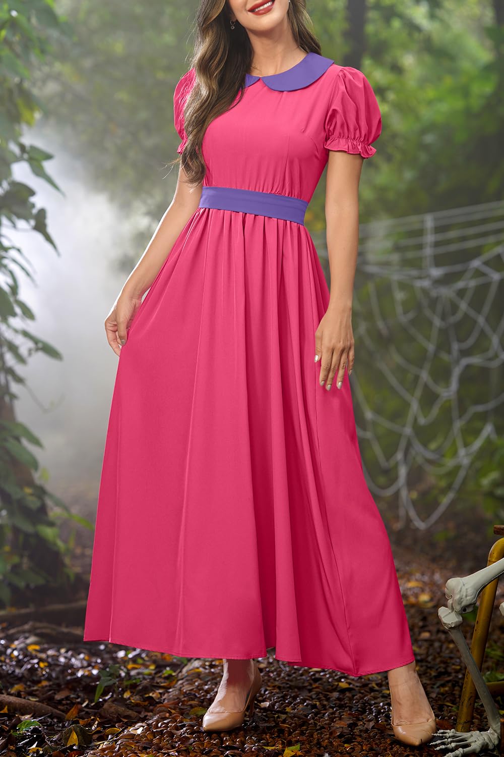 Clarisbelle Halloween Princess Dress - Bubble Sleeve Party Gown for Women | Cosplay & Costume Events