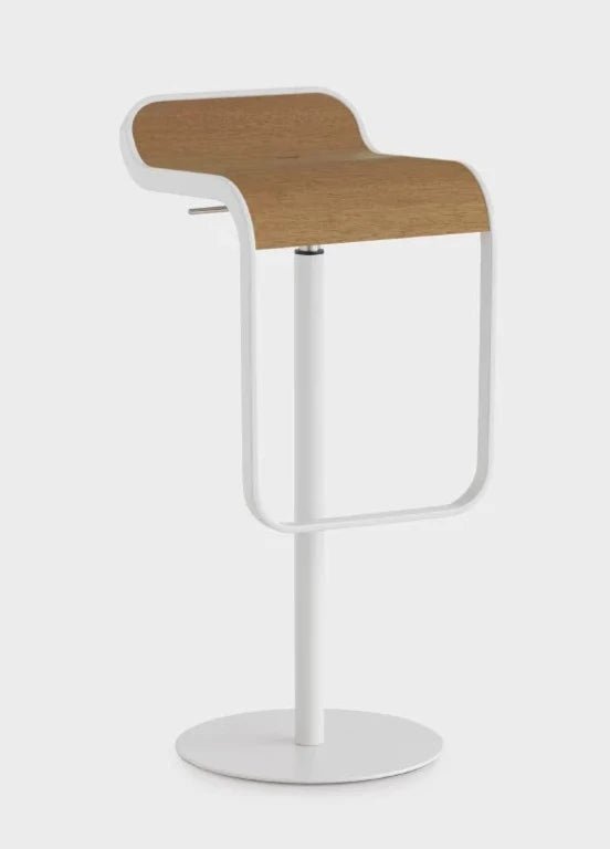 Outdoor LEM Stool ES81 by Lapalma - Modern Patio Furniture, Lightweight Aluminum Stool for Garden, Poolside & Outdoor Dining - Perfect for Backyard, Terrace & Camping