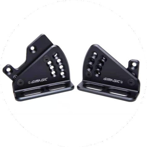 Simagic Alpha Steering Wheel Side Mount Bracket - Compatible with Sim Racing Wheels - Perfect for Sim Racing Cockpits and Gaming Setups