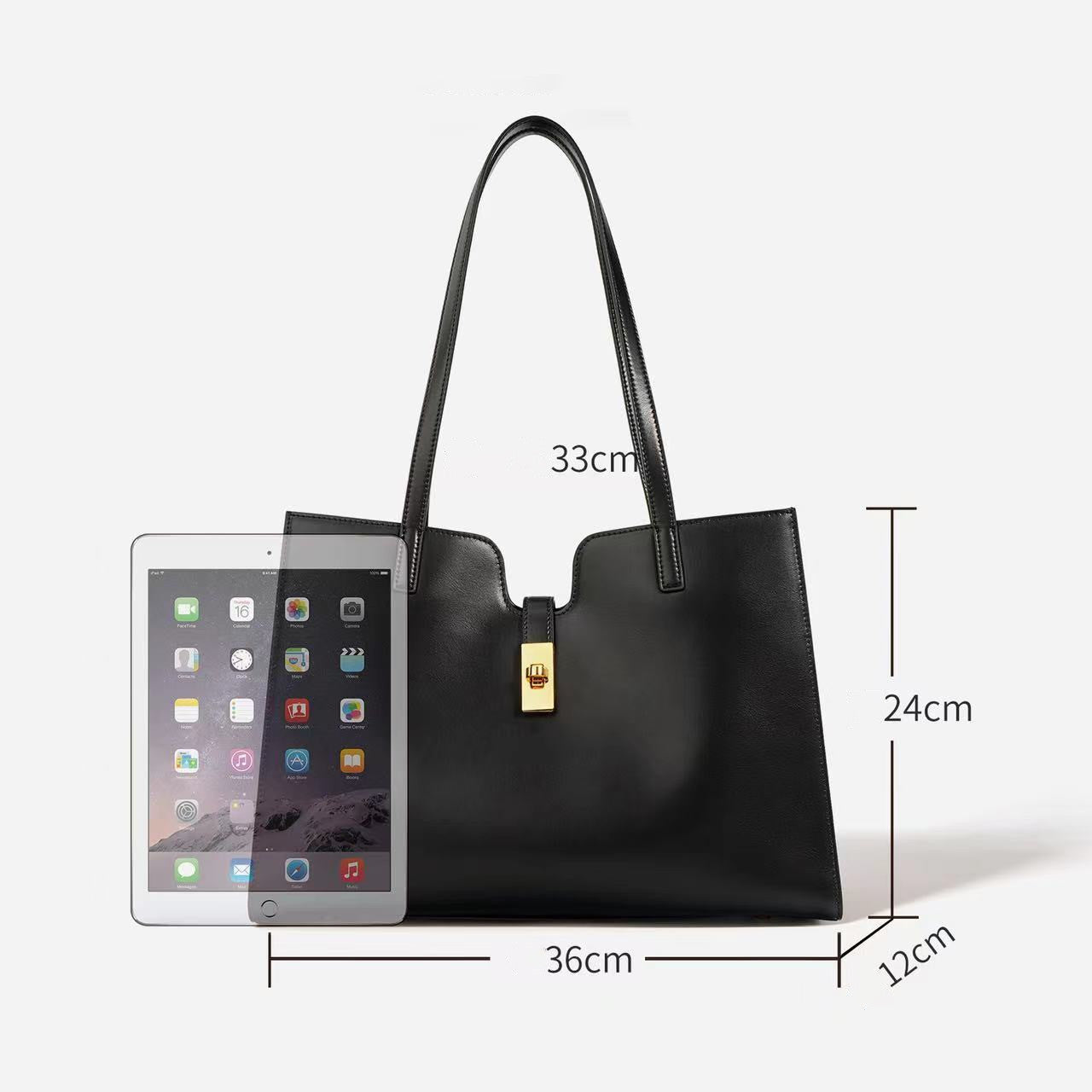 Spacious Office Carryall Bag - Large Durable Work Tote for Professionals - Perfect for Laptops, Files & Daily Commute