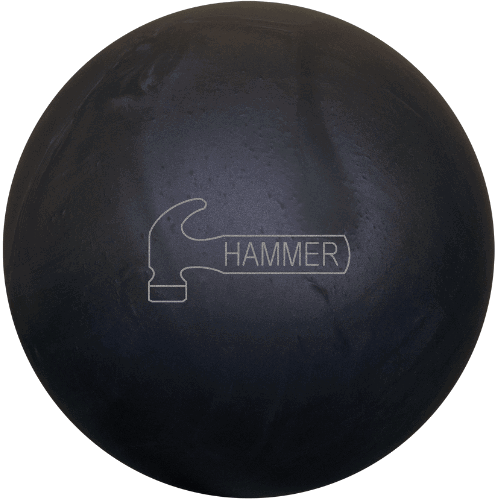 Hammer Black Pearl Urethane Bowling Ball - Professional Performance for League & Tournament Play | Perfect for Hook Shots & Heavy Oil Conditions