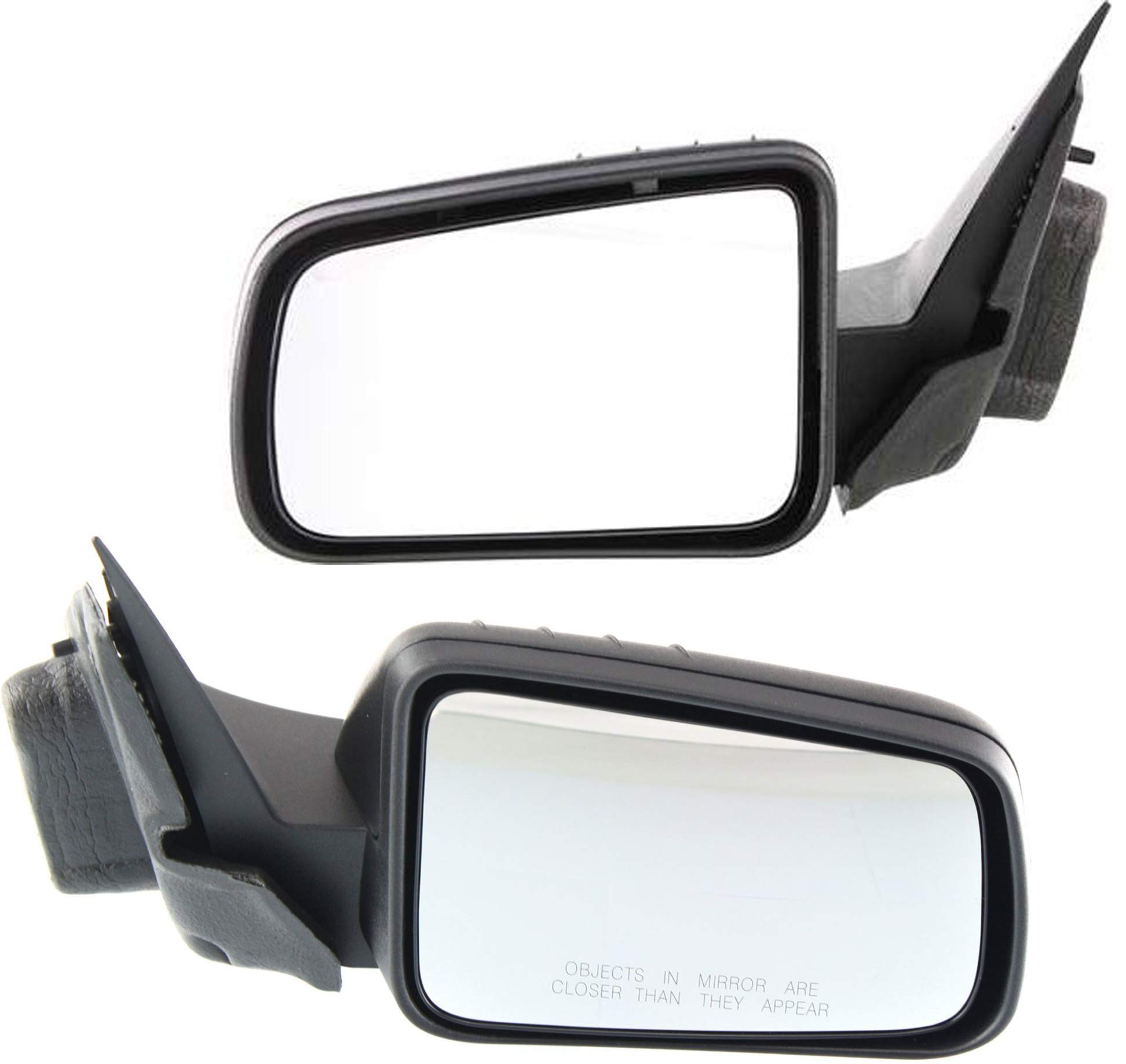 2008-2011 Ford Focus Power Side Mirrors - Driver & Passenger Non-Heated Replacement with Caps | Perfect for Daily Commuting & Road Trips