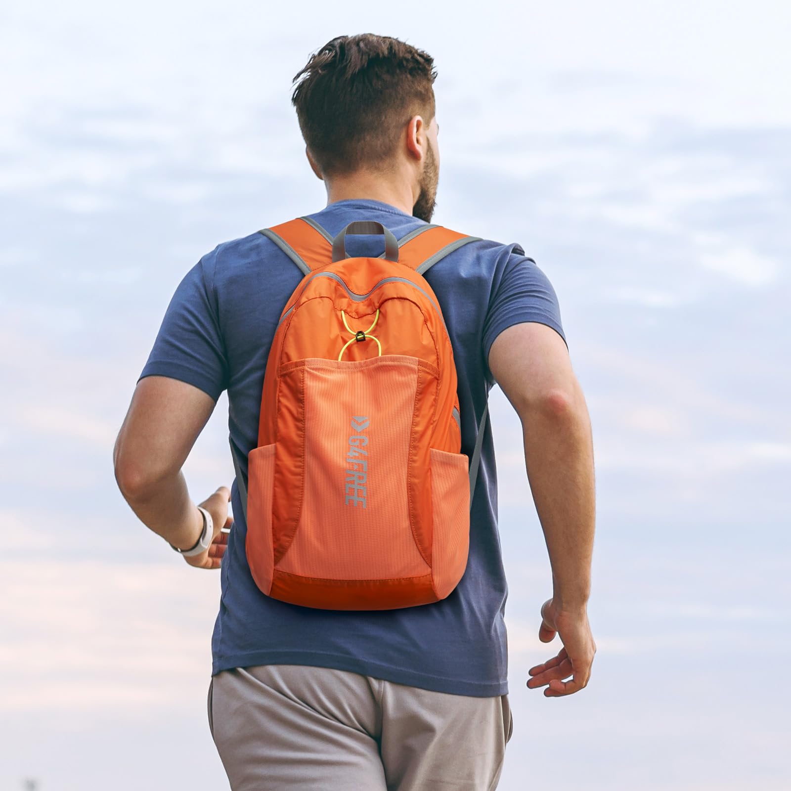 G4Free 24L Lightweight Packable Hiking Backpack - Small Sport Travel Daypack for Women & Men - Water Resistant & Durable - Perfect for Hiking, Camping, Travel & Outdoor Adventures