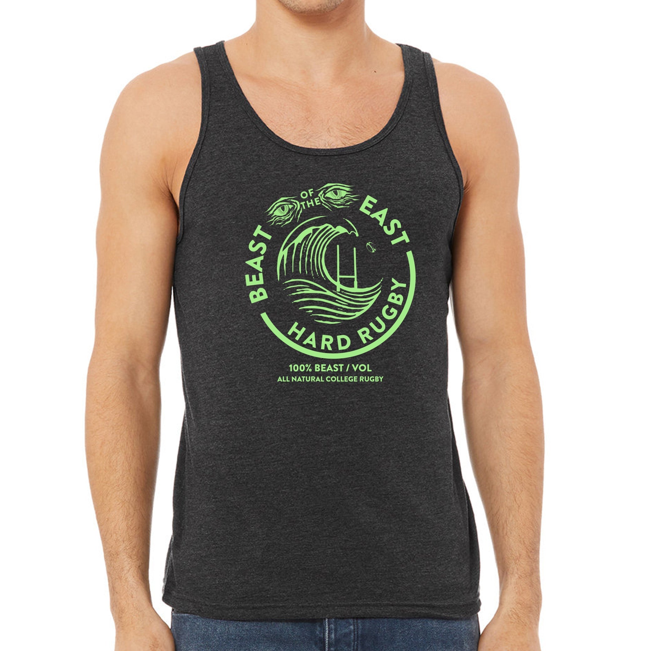 BOE 2022 Men's Rugby Tank Top - Breathable Athletic Shirt for Rugby, Gym & Outdoor Sports