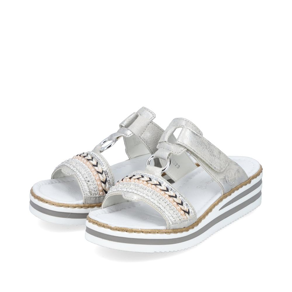 Rieker Women's Comfortable Loafers Sandals - Size 6 AU - Perfect for Casual Wear, Office & Travel
