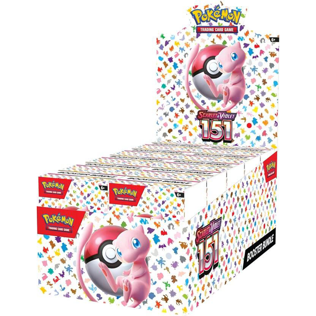 Pokemon Scarlet & Violet 151 Booster Bundle Display - 36 Booster Packs, Rare Cards Collection for Trading & Battles - Perfect for Pokemon TCG Players and Collectors