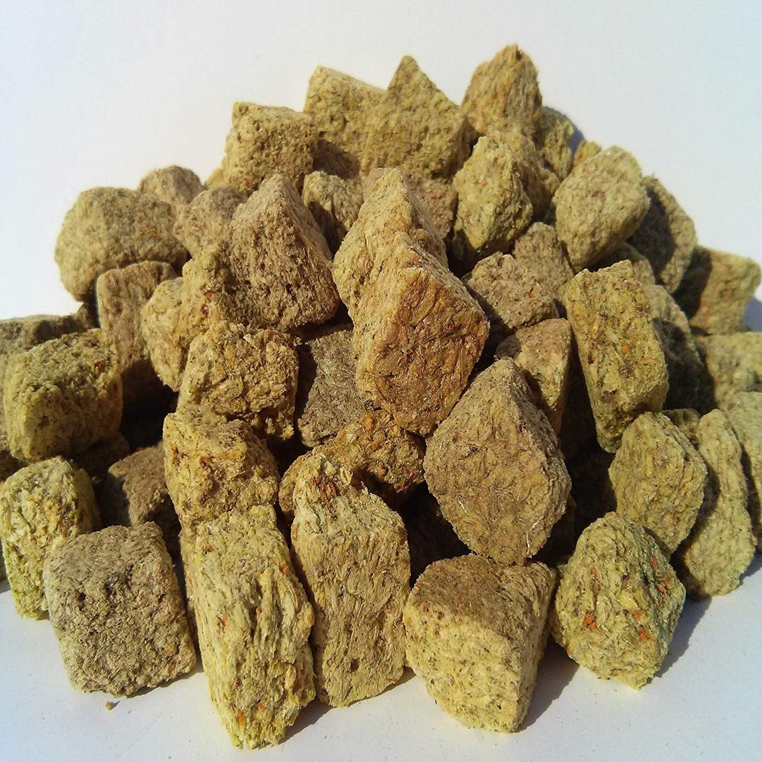 Premium Freeze Dried Brine Shrimp Cubes for Tropical Fish - High Protein Aquatic Food for Betta, Guppy & Goldfish - Perfect for Daily Feeding & Enhancing Fish Colors