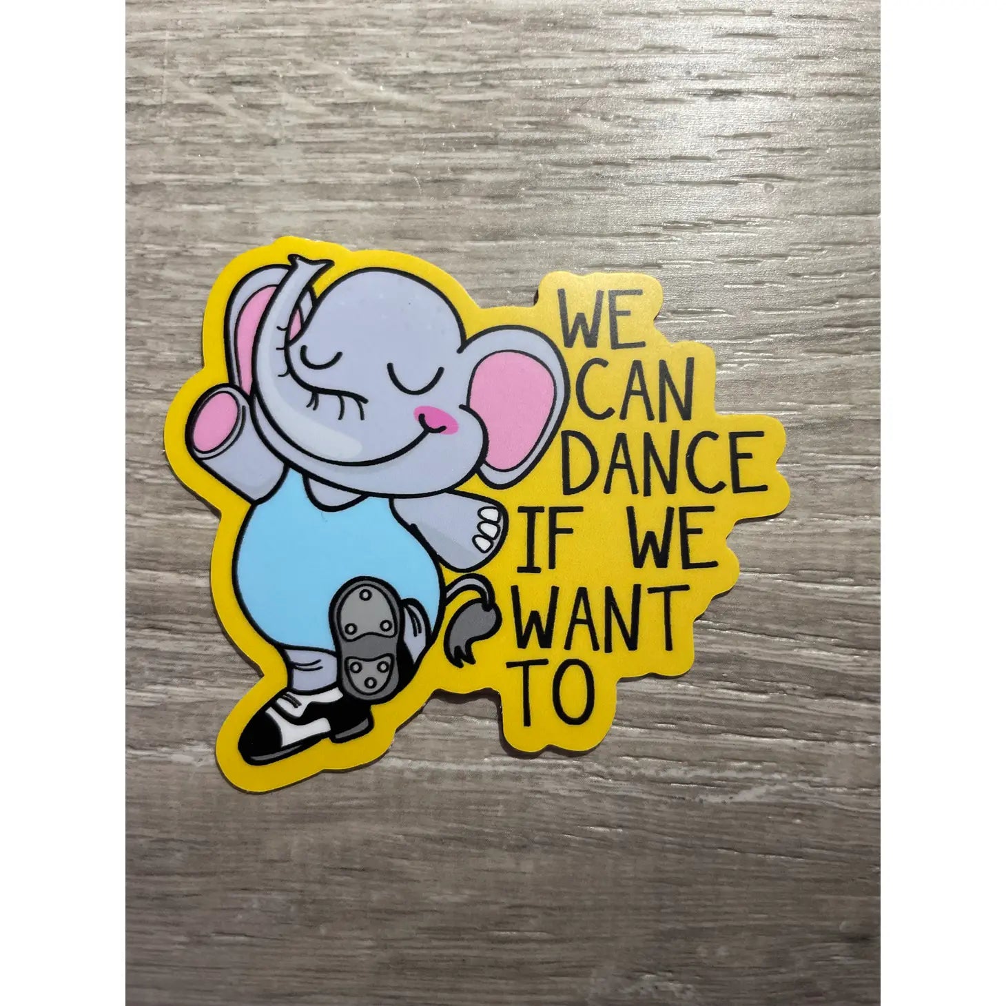 Denali & Co Dance Stickers - Fun & Colorful Vinyl Decals for Dance Studios, Water Bottles, Laptops & More