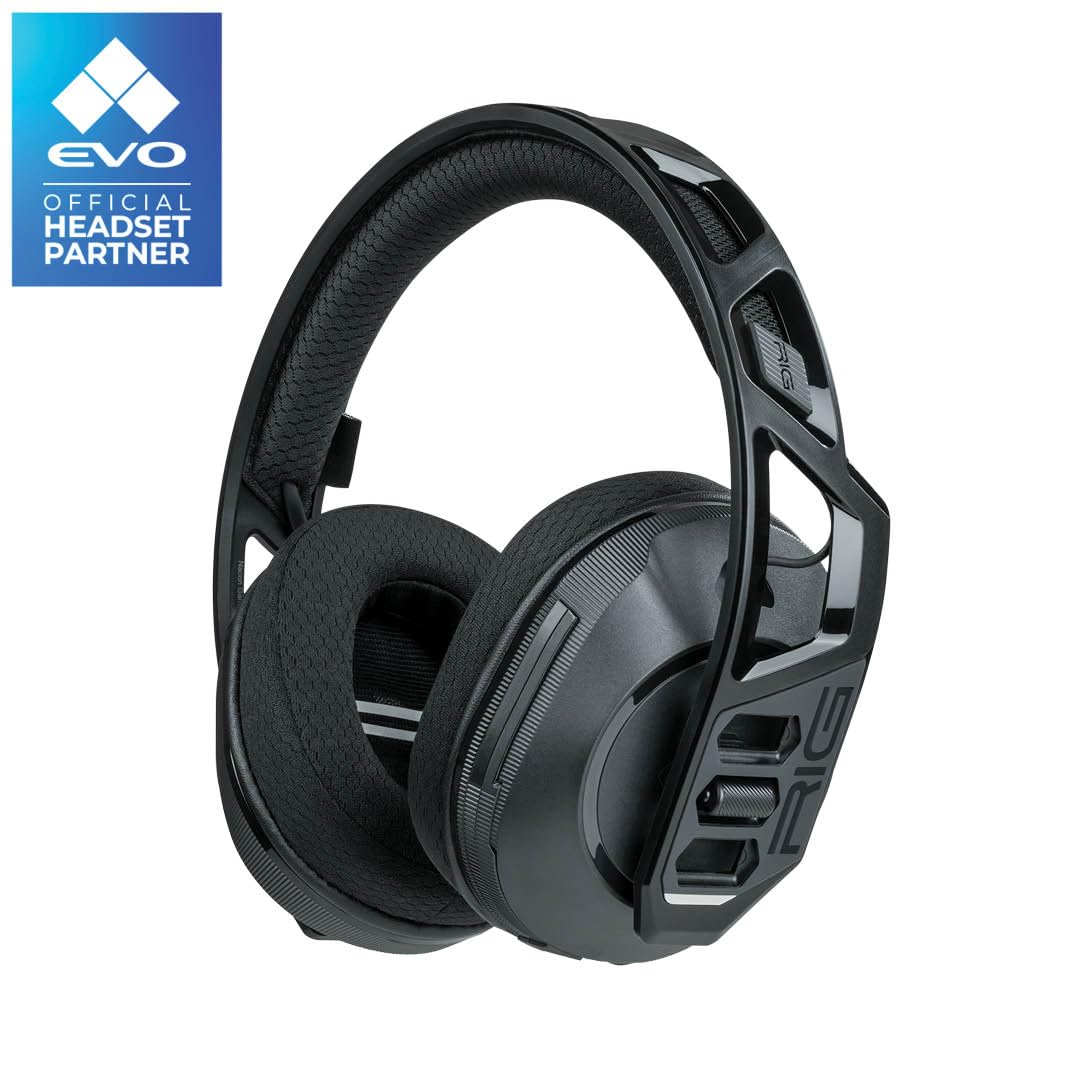 RIG 600 PRO HS Dual Wireless 2.4GHz & Bluetooth Gaming Headset for PS4, PS5, Nintendo Switch, PC, Mobile - Noise Cancelling Mic, Comfortable Ear Cushions - Perfect for Online Gaming, Streaming & Work Calls