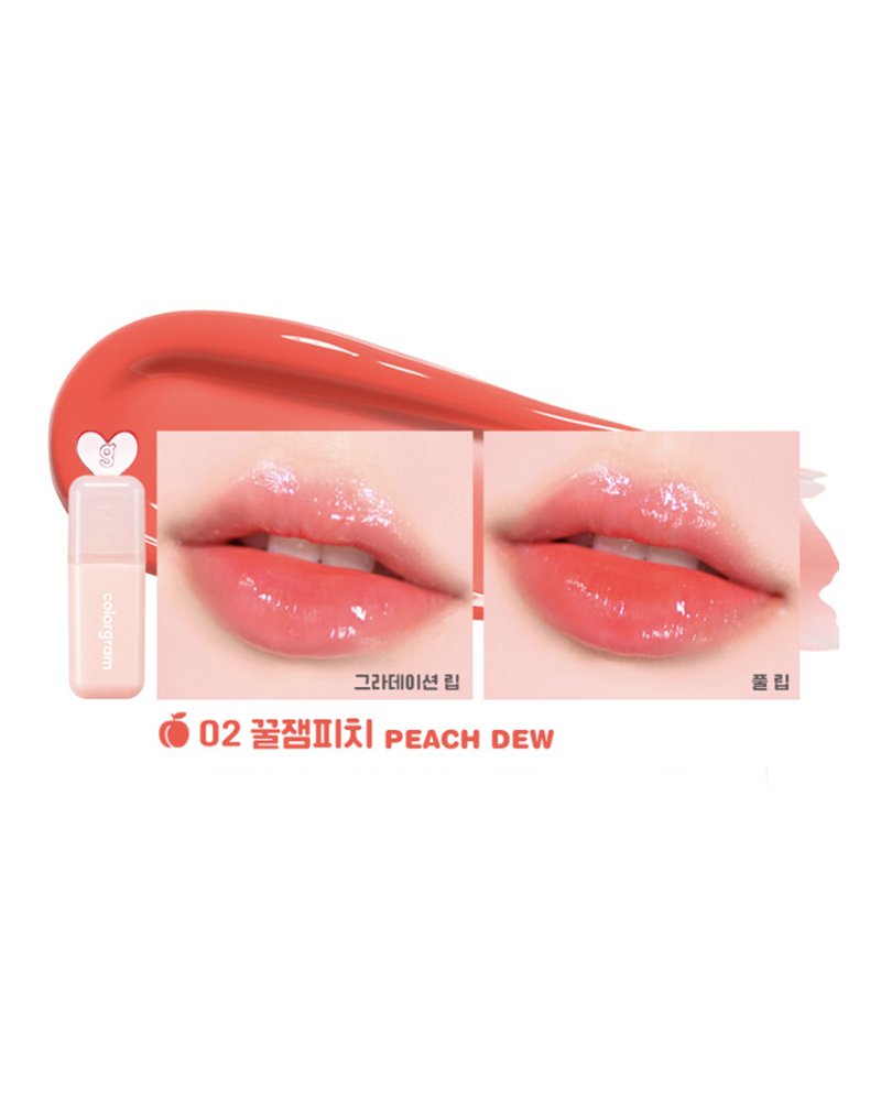 Colorgram Juicy Drop Tint - Long Lasting Lip Stain with Hydrating Formula | Perfect for Everyday Wear, Date Night & Makeup Looks