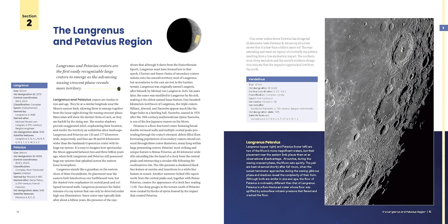 Photographic Atlas of the Moon by Robert Reeves - Complete Astronomy Guide for Amateur Stargazers | Perfect for Night Sky Observation & Lunar Study