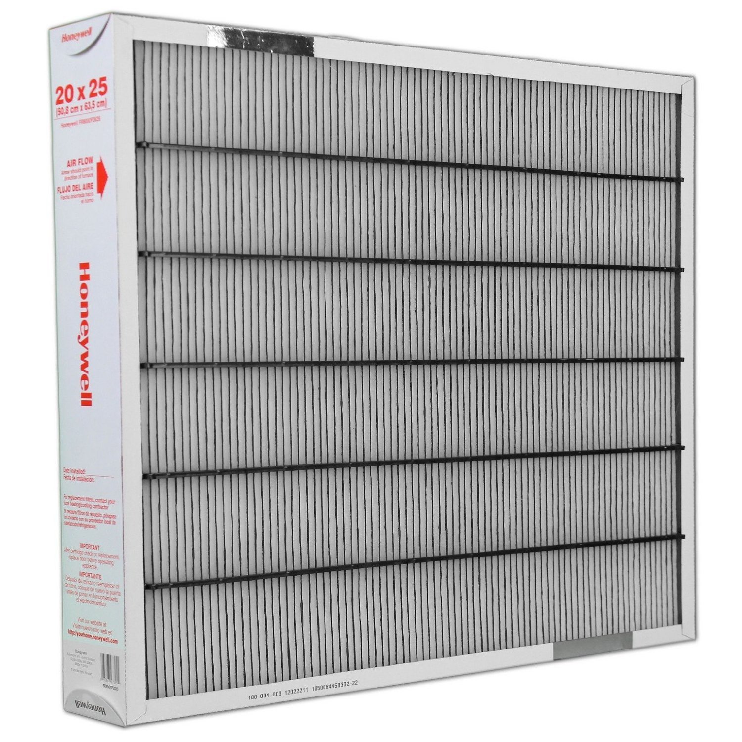 Honeywell FR8000F2025 Replacement Media Filter for TrueClean Air Cleaner - Improves Indoor Air Quality for Homes & Offices