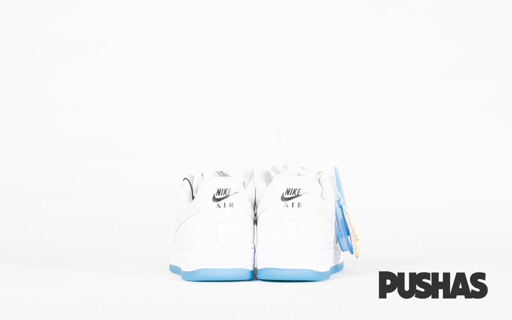 Nike Air Force 1 '07 LX 'UV Reactive' White Sneakers - Men's & Women's Basketball Shoes for Streetwear & Nightlife Fashion