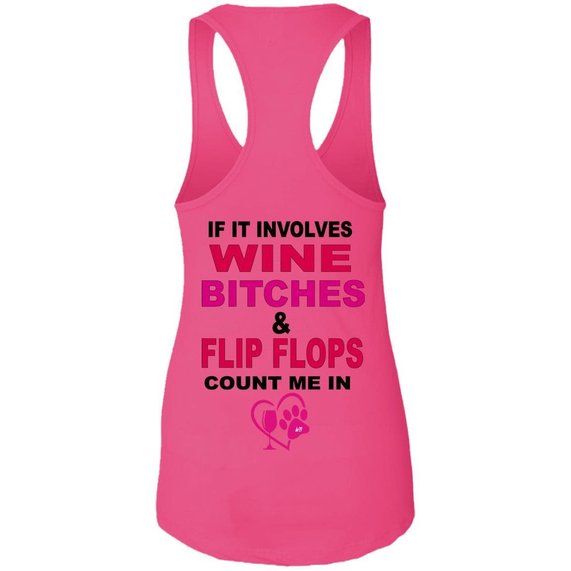 Funny Wine & Dog Lovers Tank Top - Hilarious Graphic Tee for Women | Perfect for Wine Tasting, Dog Parks & Girls Night Out