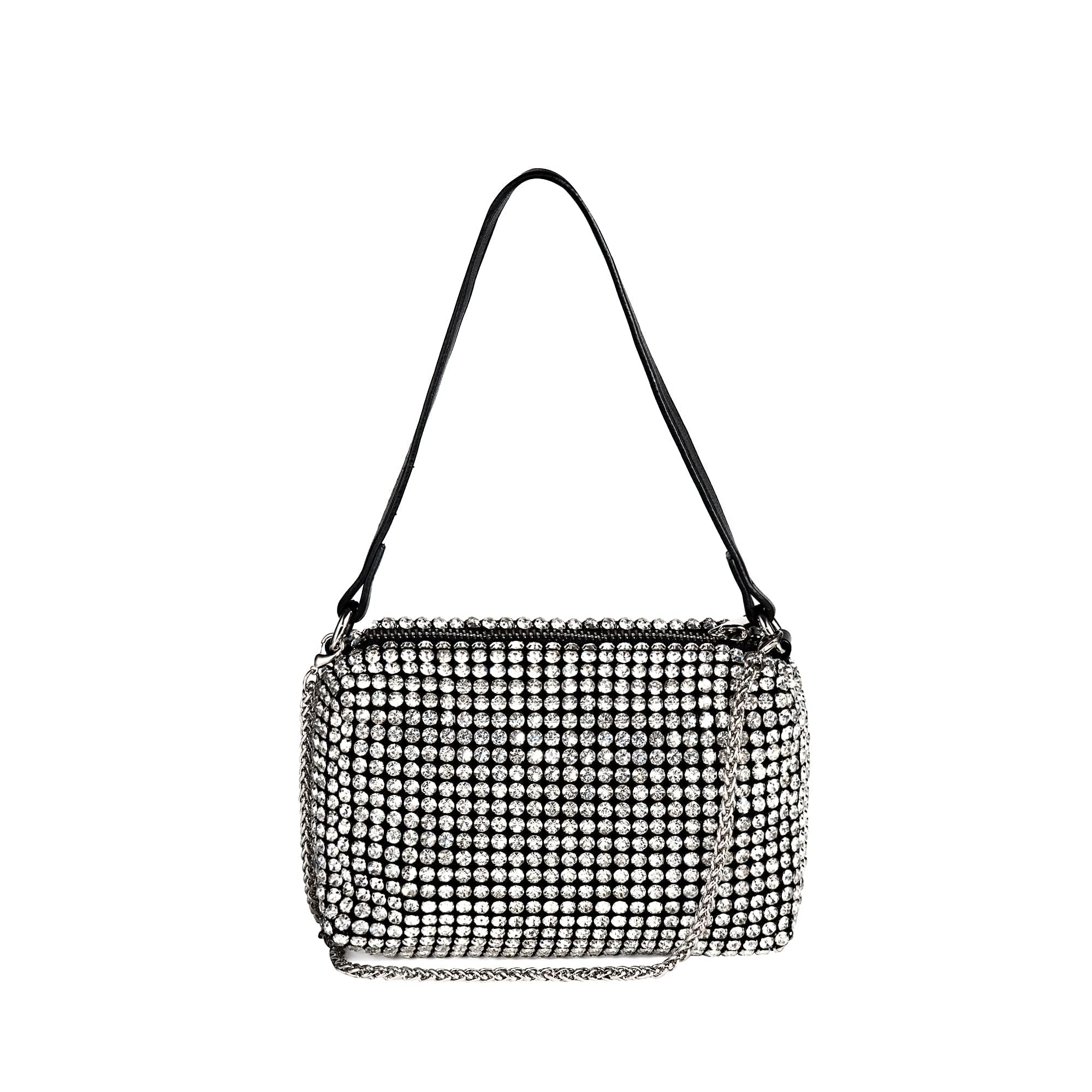 Sparkling Rhinestone Crossbody Bag for Women - Elegant Evening Clutch & Shoulder Purse for Parties, Weddings & Special Occasions | Perfect for Prom, Cocktail Events & Date Nights