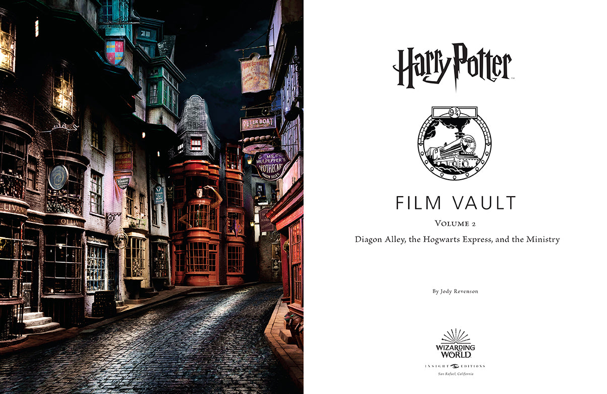 Harry Potter: Film Vault Volume 2 - Official Movie Collectible Book | Wizarding World Merchandise for Fans & Collectors | Perfect for Home Decor, Gift Giving, and Potterhead Collections