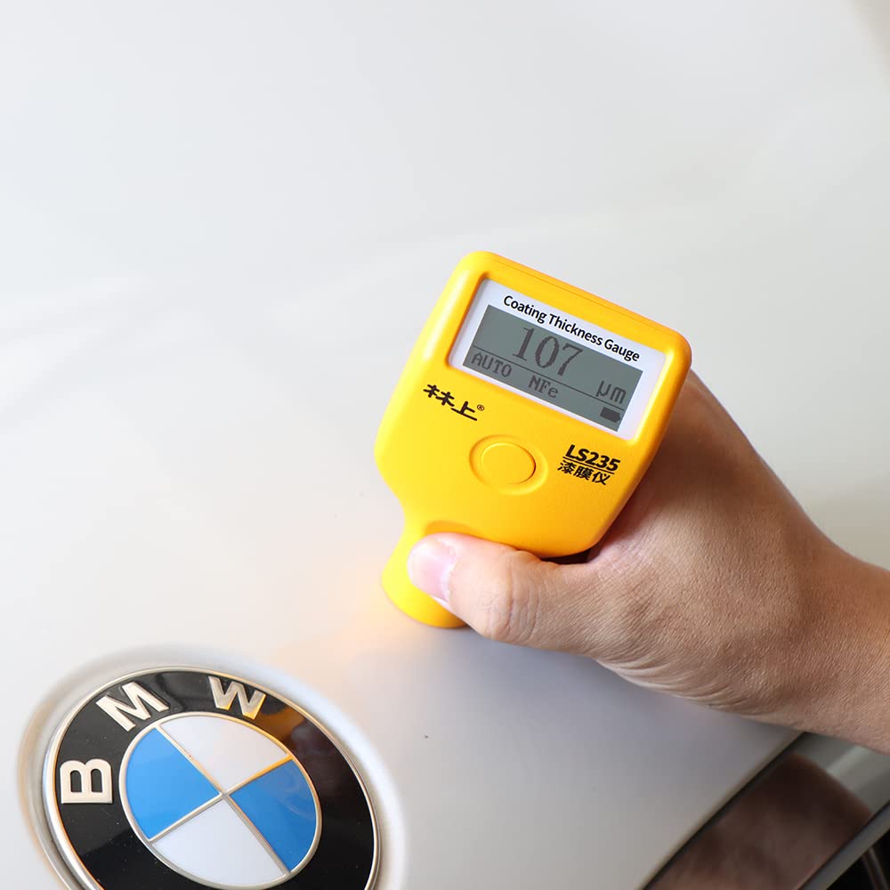 LS235 Automotive Paint Meter - Digital Car Paint Thickness Gauge for Auto Body Repair & Detailing | Professional Vehicle Paint Measurement Tool for Collision Shops, Used Car Dealers & DIY Enthusiasts
