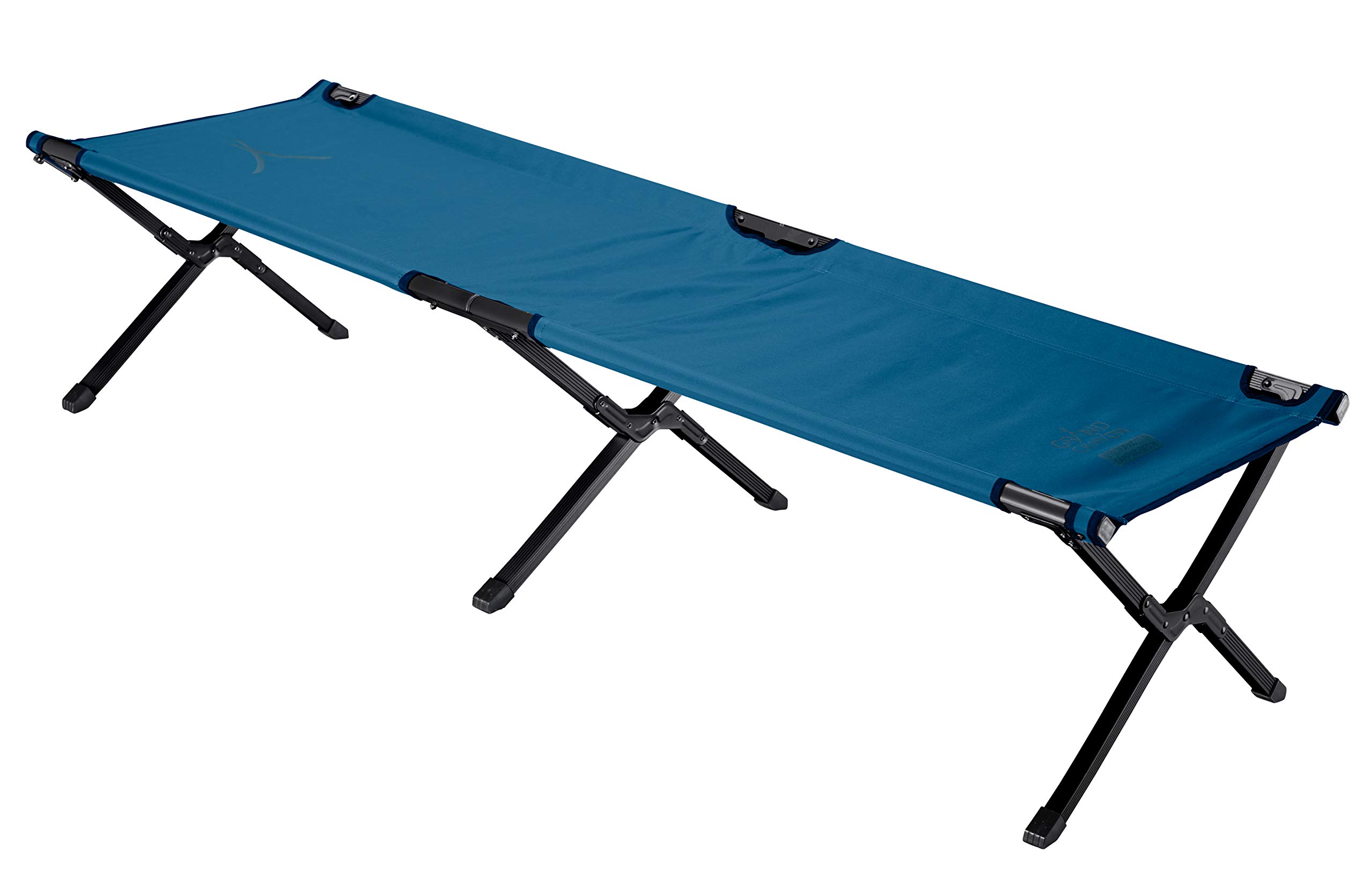 Grand Canyon Topaz Folding Camping Bed - Lightweight Aluminum Portable Cot for Outdoor Adventures, Hiking, Backpacking & Travel - Perfect for Camping, Beach, Picnics & Guest Room Use
