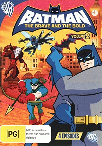 Batman the Brave and the Bold Vol 2 DVD - Action-Packed Animated Series for Kids & Collectors | Perfect for Family Movie Nights & DC Comics Fans