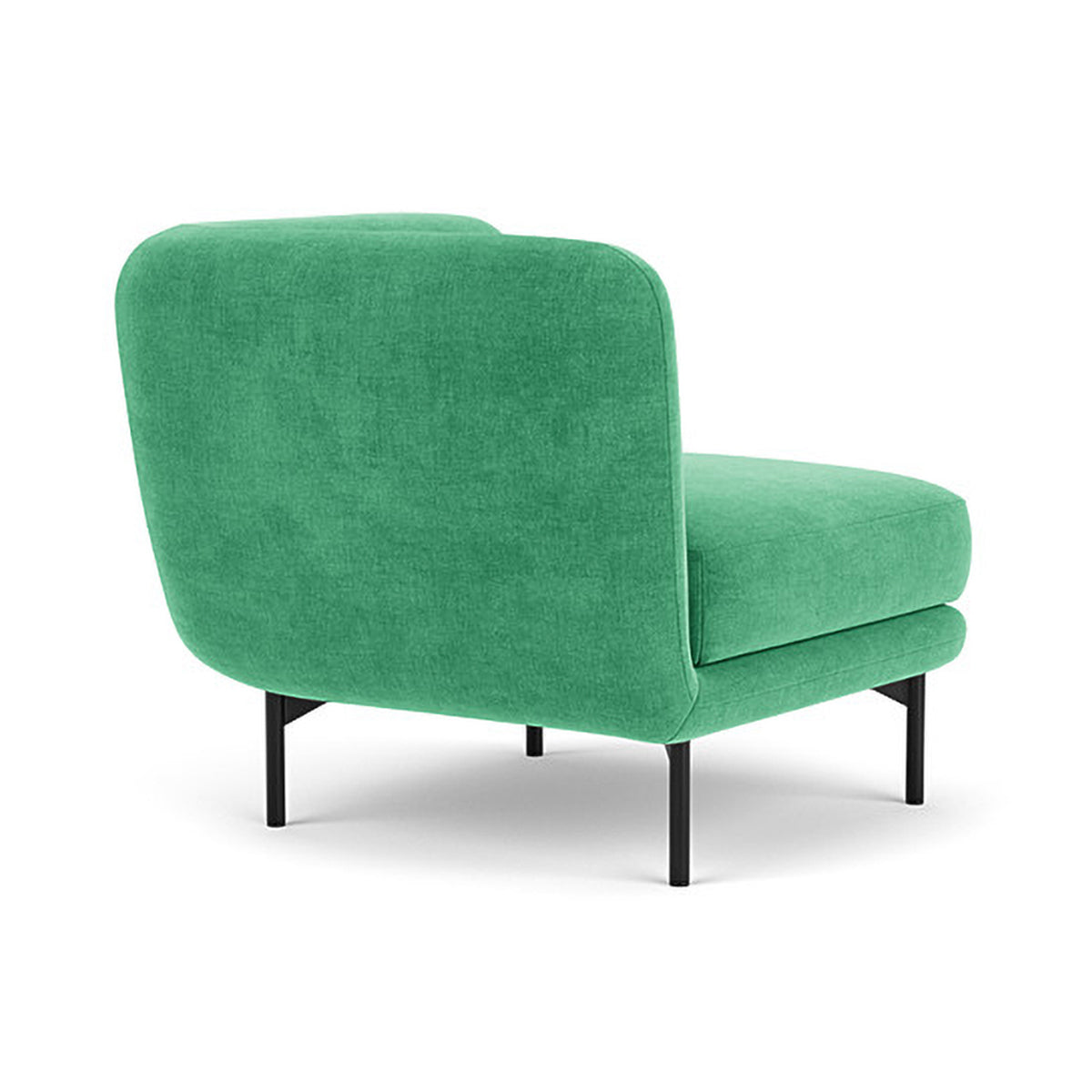 Alfred Fabric Modular Sofa - Left 1 Seater Sectional Couch for Living Room, Lounge & Small Spaces | Modern Comfortable Furniture for Apartments & Home Decor