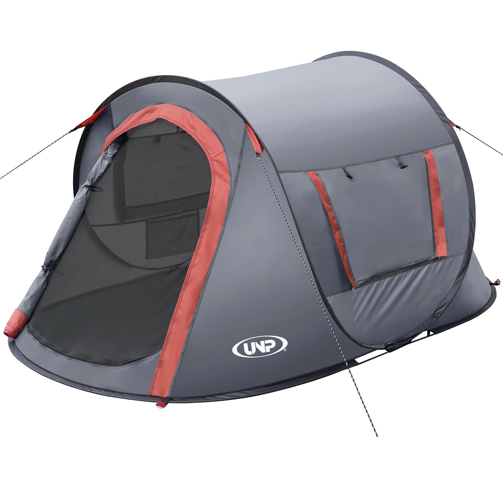 2-Person Pop-Up Tent - Instant Portable Camping & Beach Tent with 2 Doors - Lightweight & Easy Setup for Hiking, Travel, and Outdoor Adventures - Includes Carrying Bag - Perfect for Camping Trips, Beach Days, and Backpacking