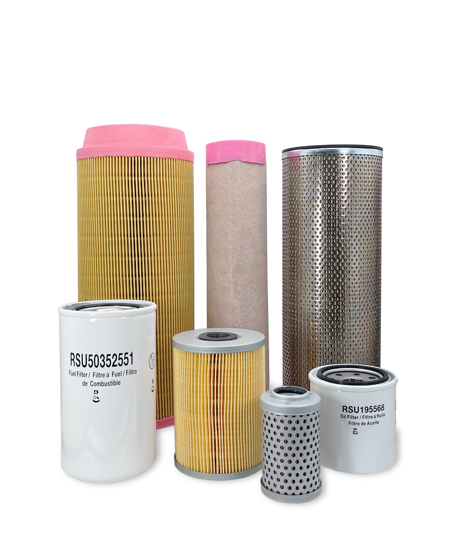 HERO® Maintenance Filter Kit for Takeuchi TB260 Excavator - Air, Oil & Hydraulic Filters Replacement Set | Perfect for Construction, Landscaping & Heavy Equipment Maintenance
