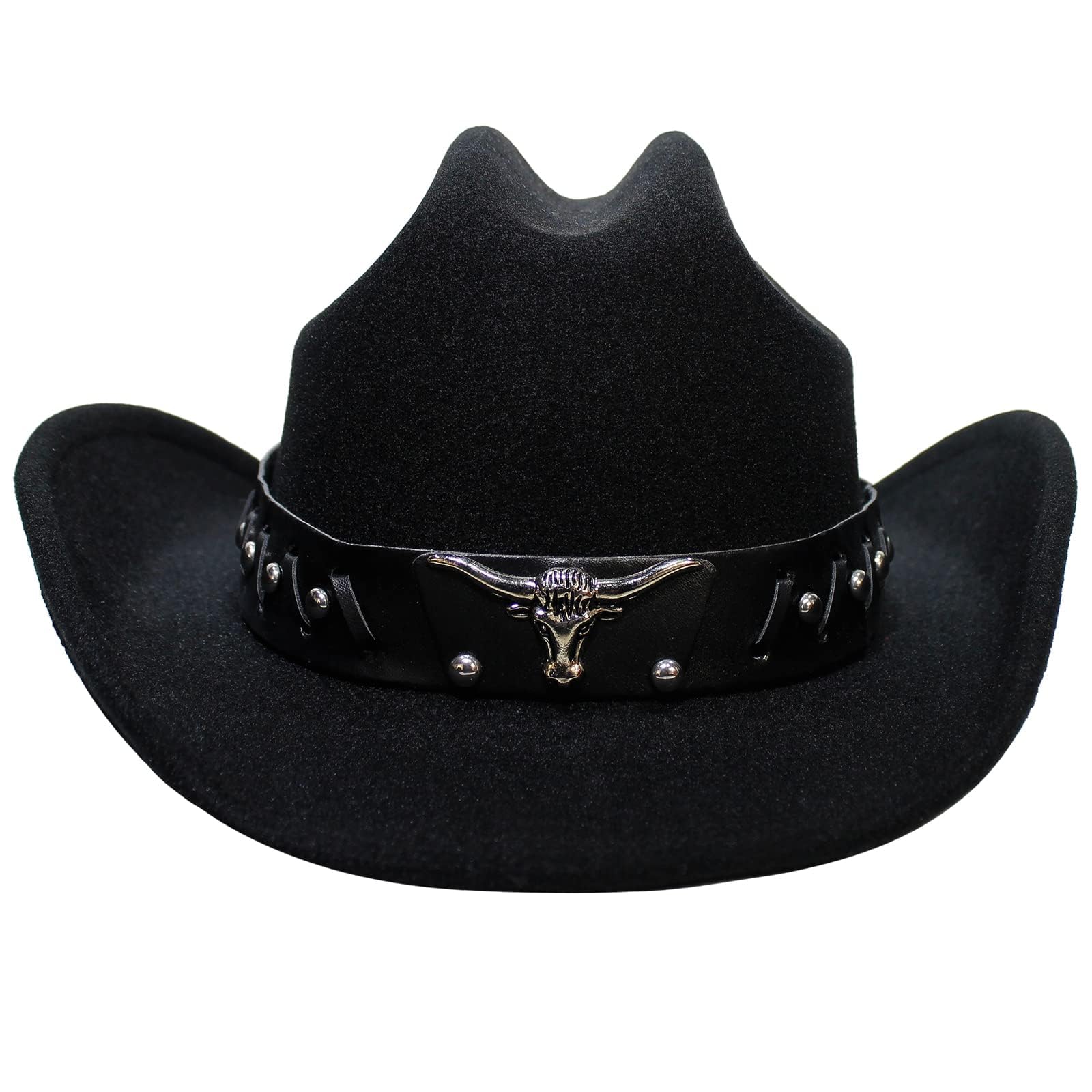 Stylish Cowboy Hat for Women & Men - Western Rancher Hat for Outdoor, Rodeo, and Country Fashion