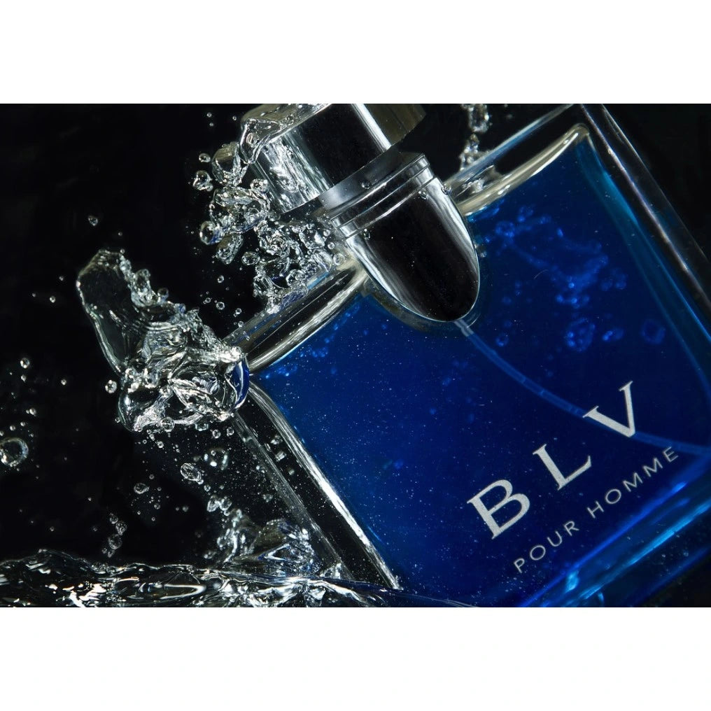 Bulgari BLV Pour Homme 3.4 oz Eau de Toilette for Men - Fresh Citrus Aromatic Fragrance for Day & Night Wear, Office & Special Occasions