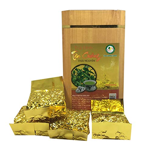 Premium Vietnamese Green Tea - Tan Cuong Tien Vua 200g | Loose Leaf Green Tea for Weight Loss & Relaxation | Perfect for Morning Energy Boost & Afternoon Tea Time