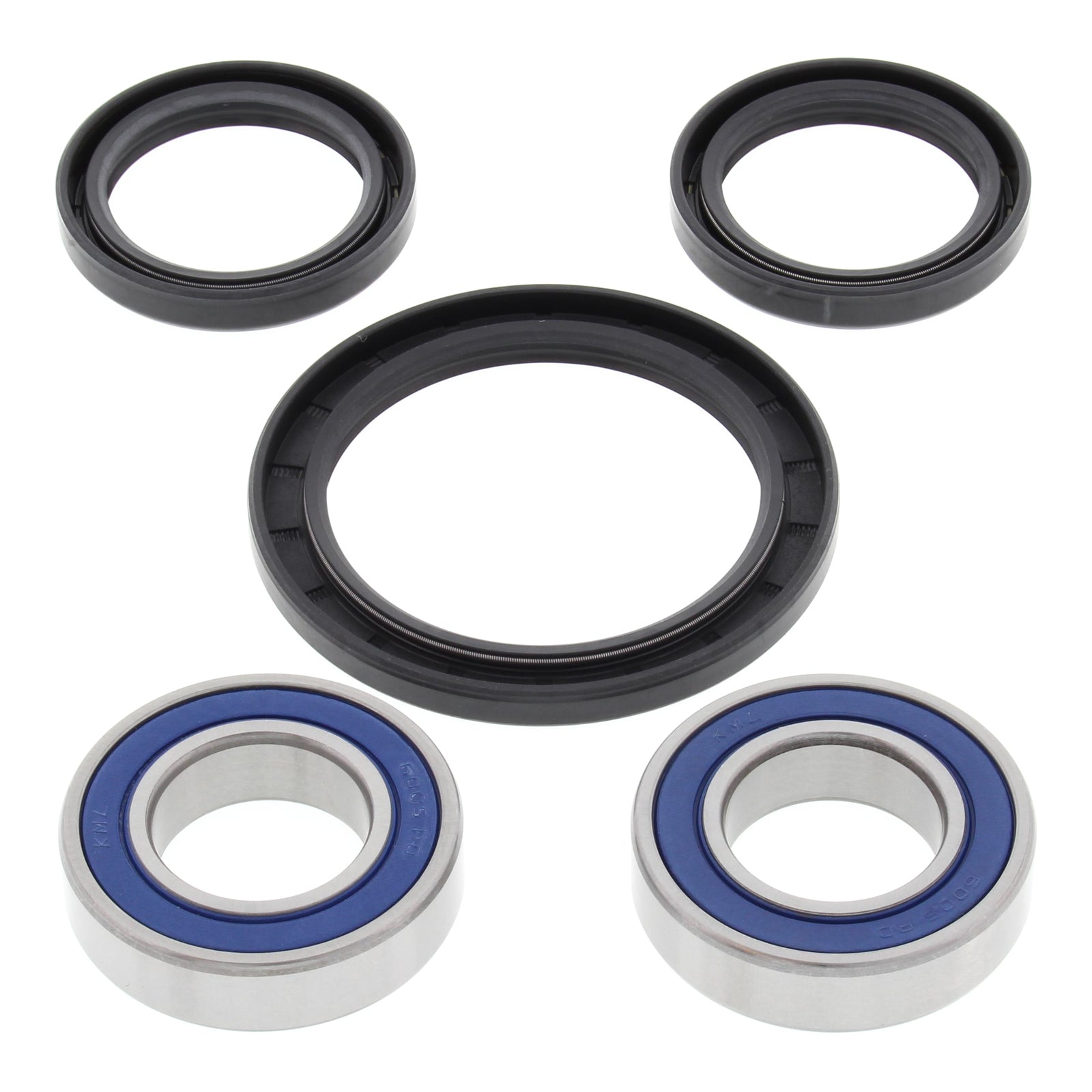 All Balls Racing Wheel Bearing Kit (25-1584) - High Performance Motorcycle Wheel Bearings for Smooth Ride - Perfect for Off-Road, Street Bikes & ATV Maintenance