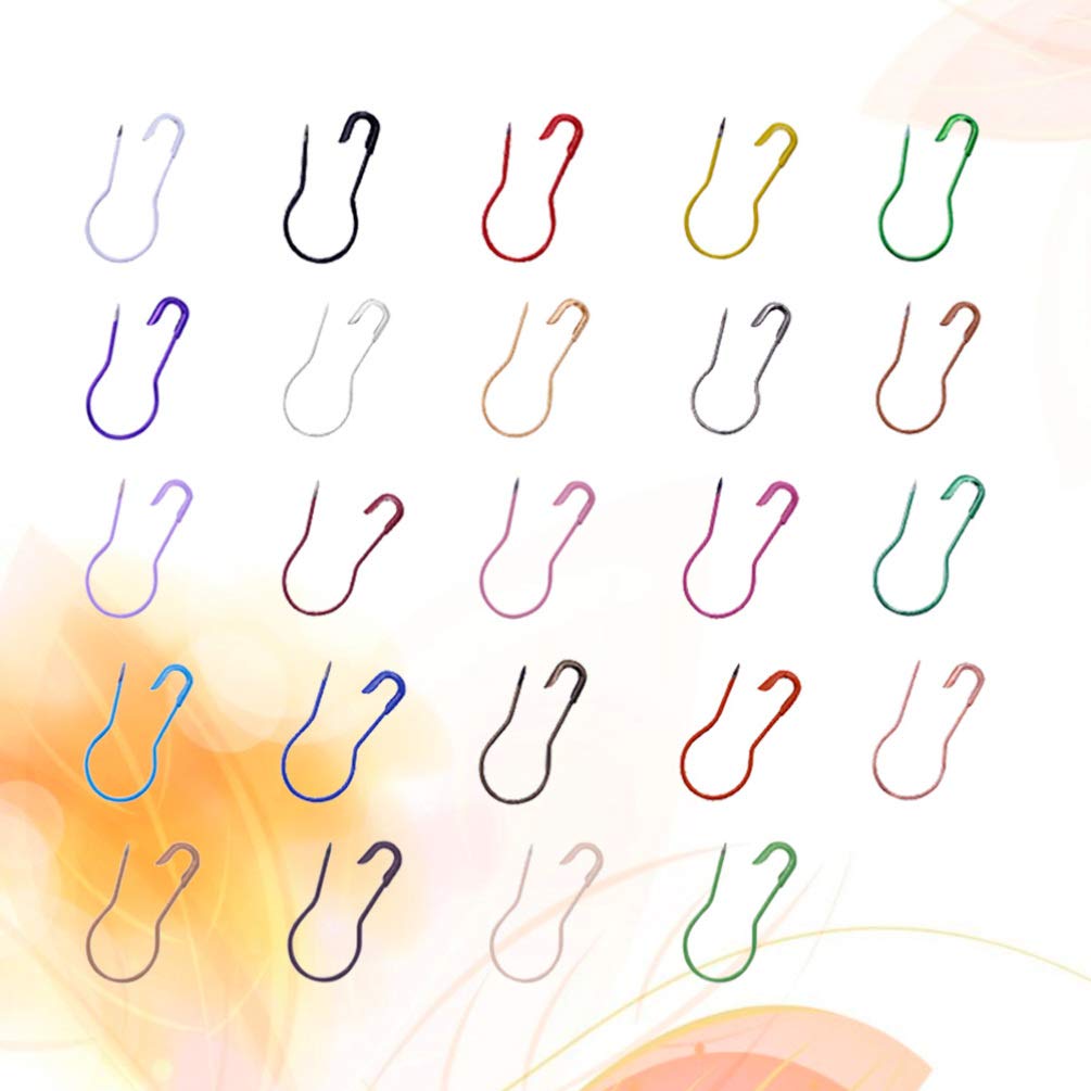 EXCEART 100pcs Brooch Pins for Clothing, Diaper Safety Pins, Nappy & Crafting - Assorted Sizes for Dressmaking, Sewing, Baby Clothes & DIY Projects - Secure Fabric, Napkins & Crafts