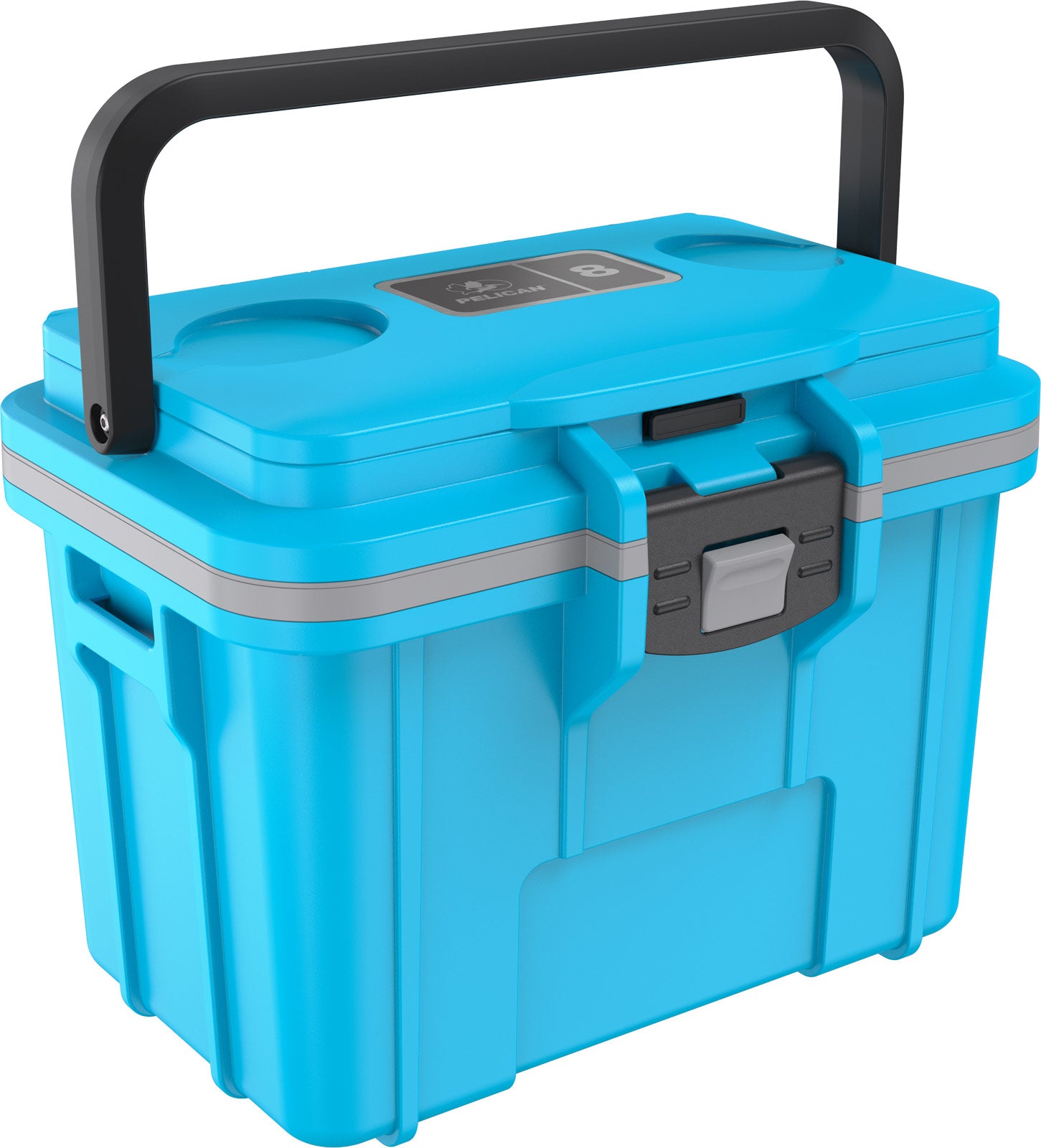 8QT Personal Cooler - Portable Mini Fridge for Bedroom, Office, Dorm, Car | Compact Cooling Solution for Drinks, Snacks & Skincare | Energy Efficient & Quiet Operation