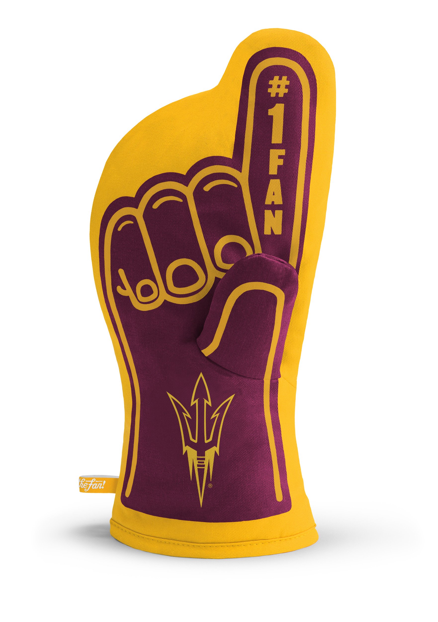 YouTheFan NCAA #1 Heat Resistant Oven Mitt - Best Kitchen Glove for Baking, Grilling & Cooking - Perfect for College Sports Fans & Home Chefs