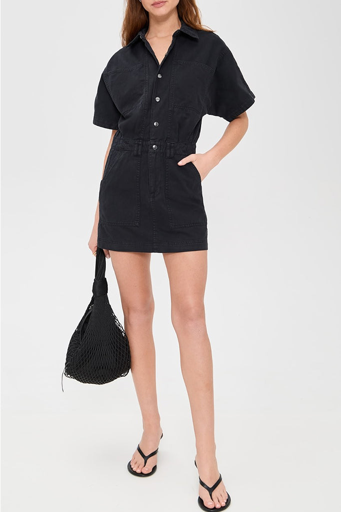 Tully Mini Dress - Fade to Black | Sexy Bodycon Dress for Women | Perfect for Night Out, Party & Date Night