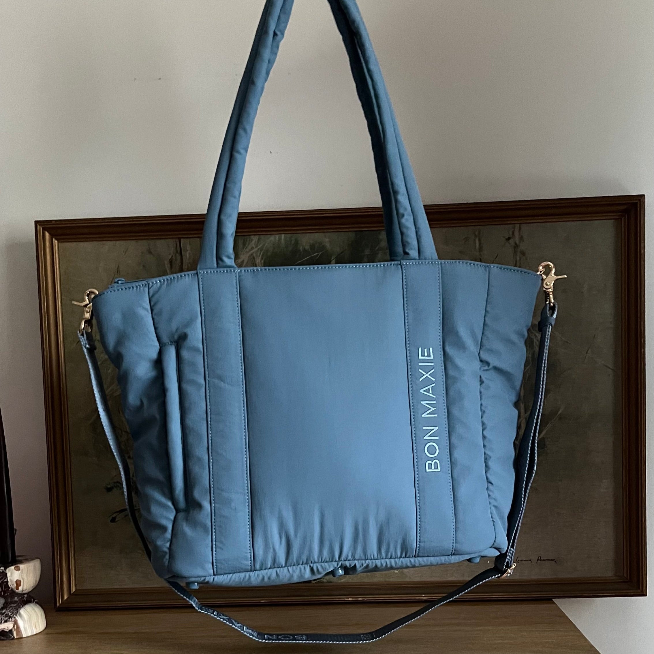 Stylish Denim Everyday Tote Bag for Women - Durable & Fashionable Shoulder Bag for Work, Shopping & Travel