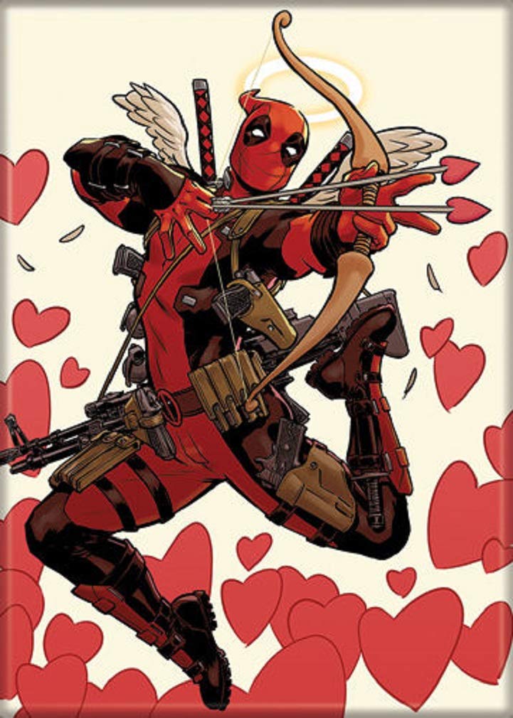 Deadpool Cupid Magnet 2.5x3.5