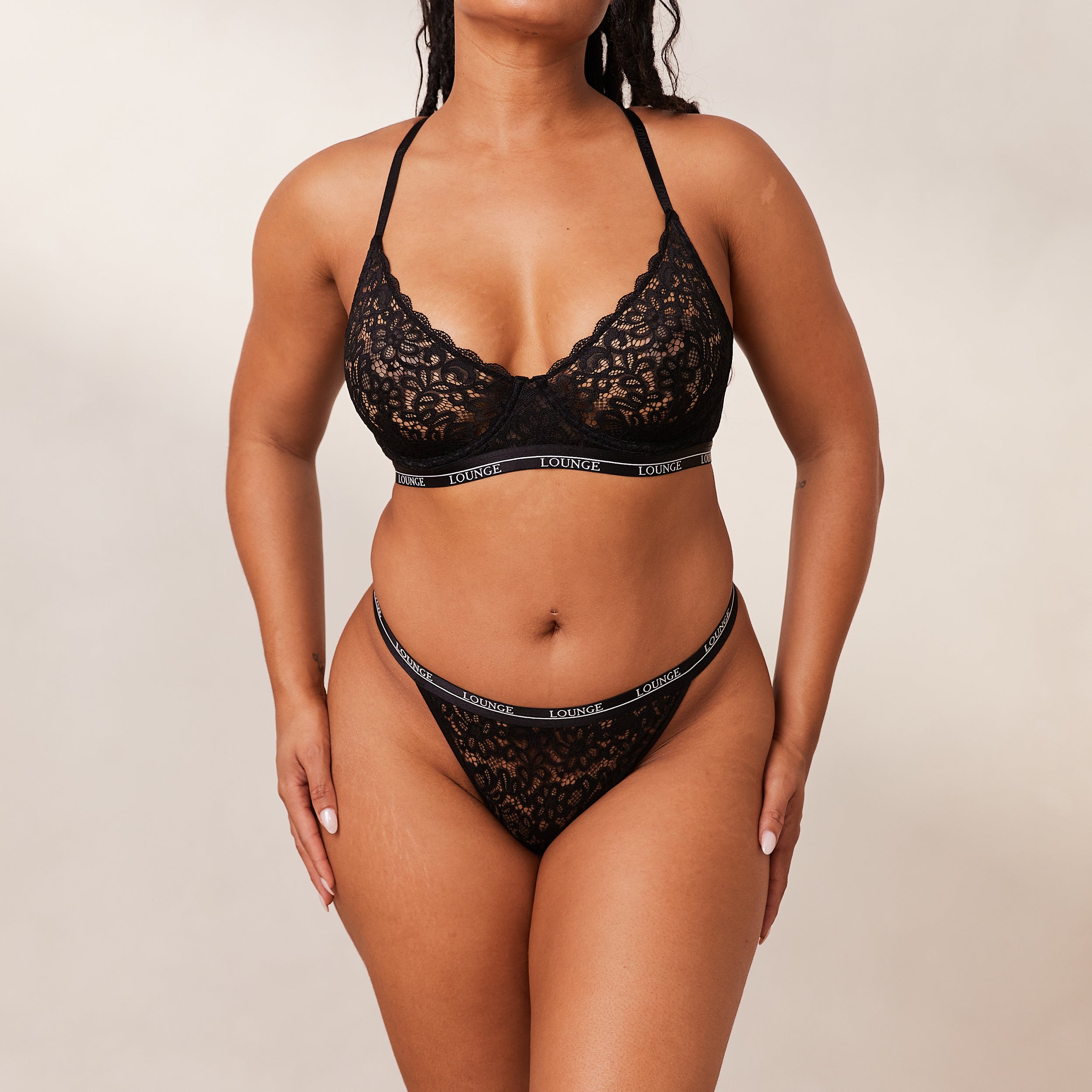 Balcony Bra Black - Comfortable & Supportive Lingerie for Everyday Wear | Perfect for Work, Date Night & Relaxing at Home