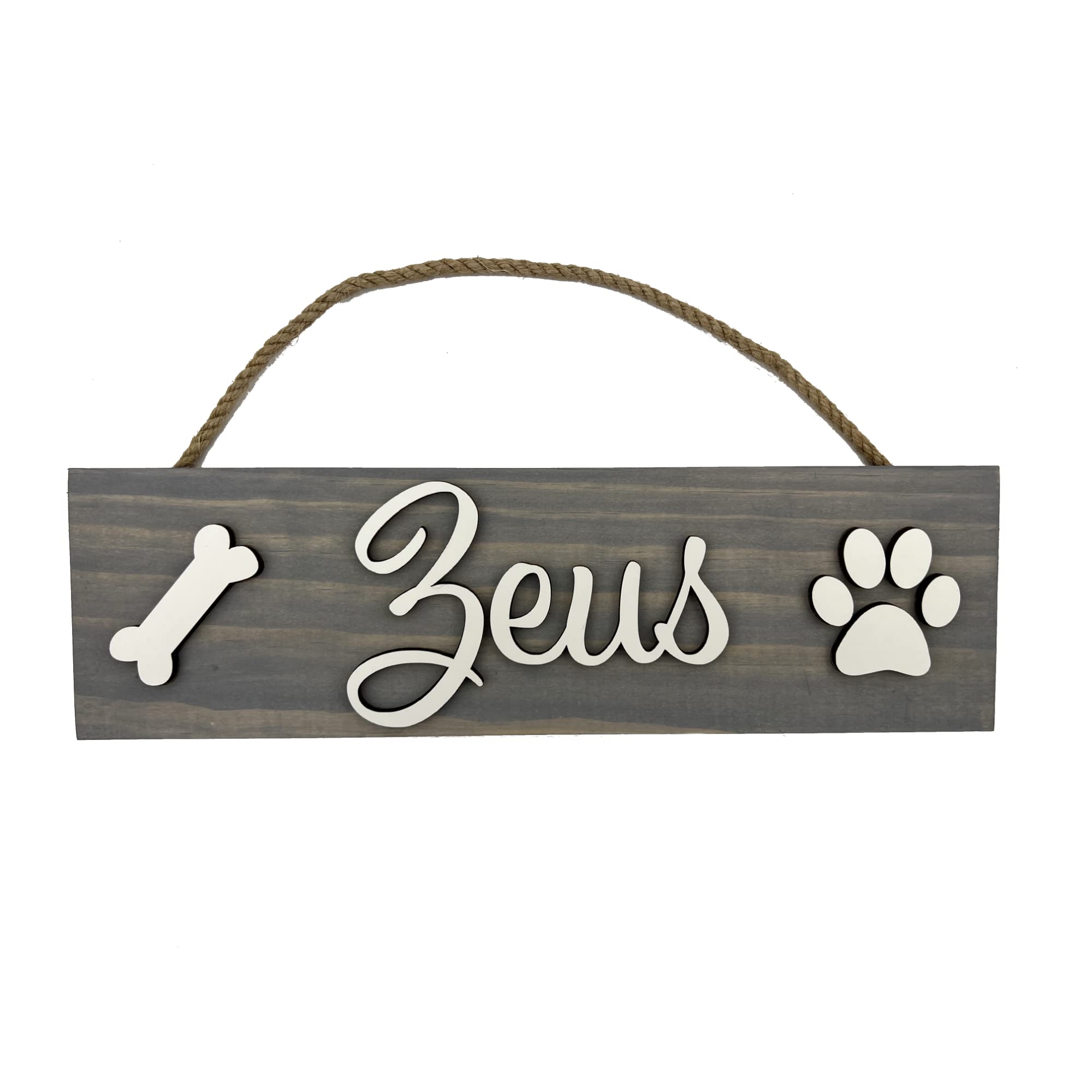 Custom 3D Pet Name Sign - Personalized Dog & Cat Name Plaque for Home Decor - Perfect for Pet Lovers & Gift Giving